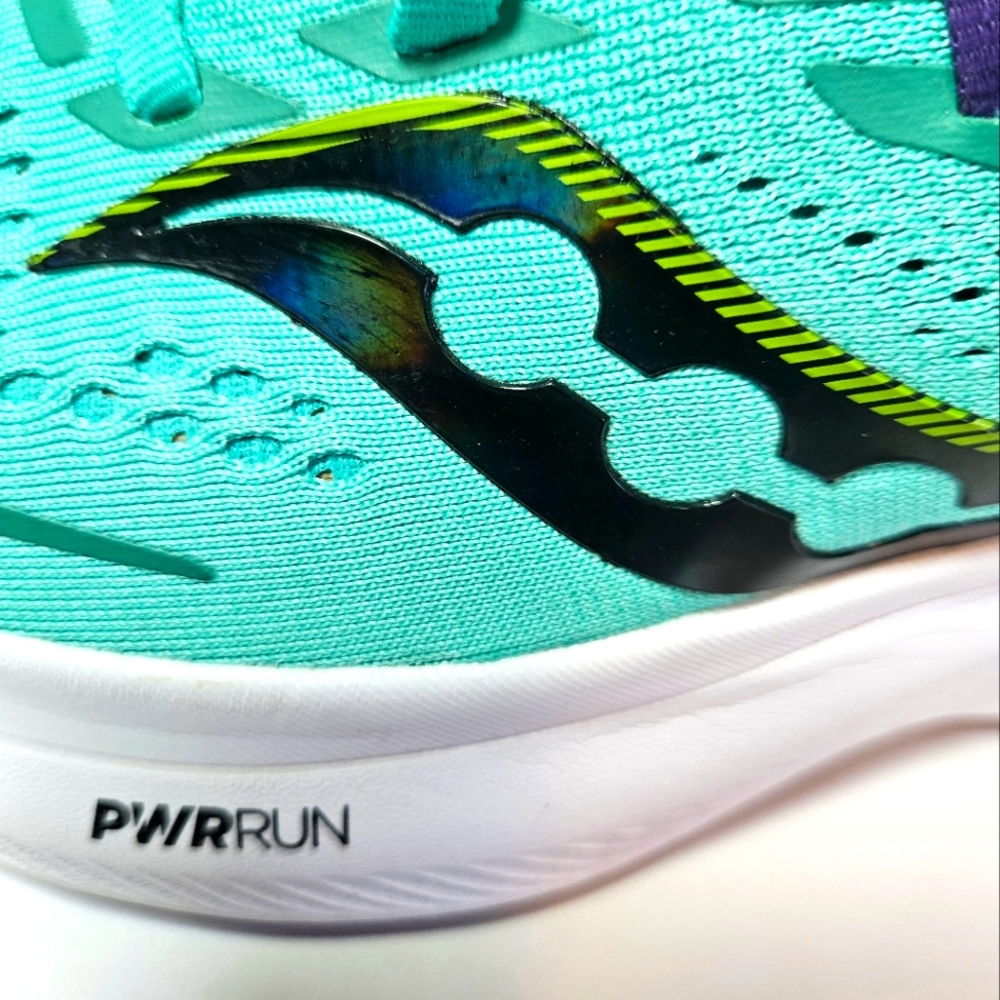 Saucony PWC Run Ride Fifteen Women's 9 Mint/Acid - Picture 6 of 14